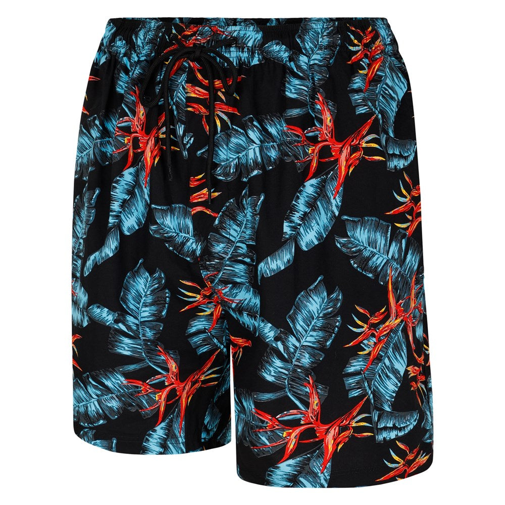 Espionage - Farverige Blade Print Shorts