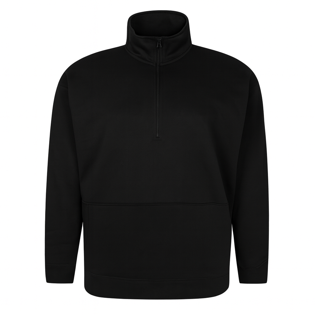 Espionage - Half Zip Sweatshirt - Sort