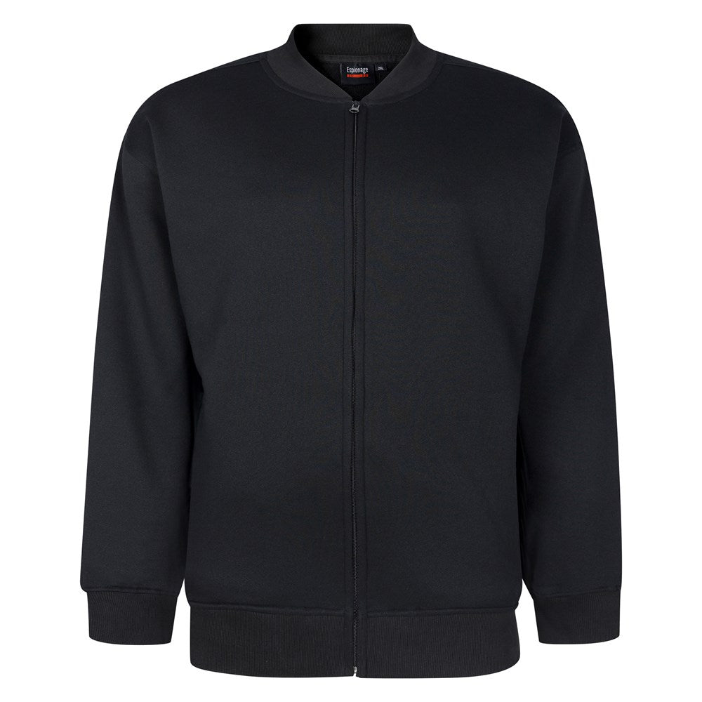 Espionage - Mandarin Sweatshirt - Sort
