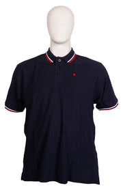 Espionage - Tipped Polo Navy