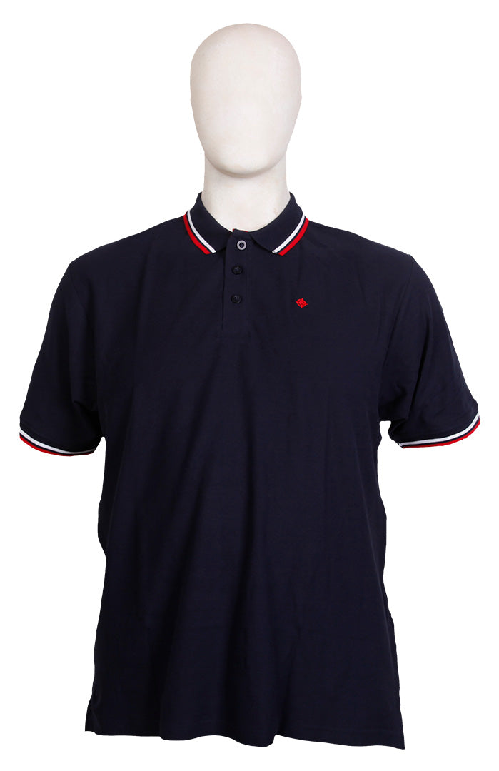 Espionage - Tipped Polo Navy