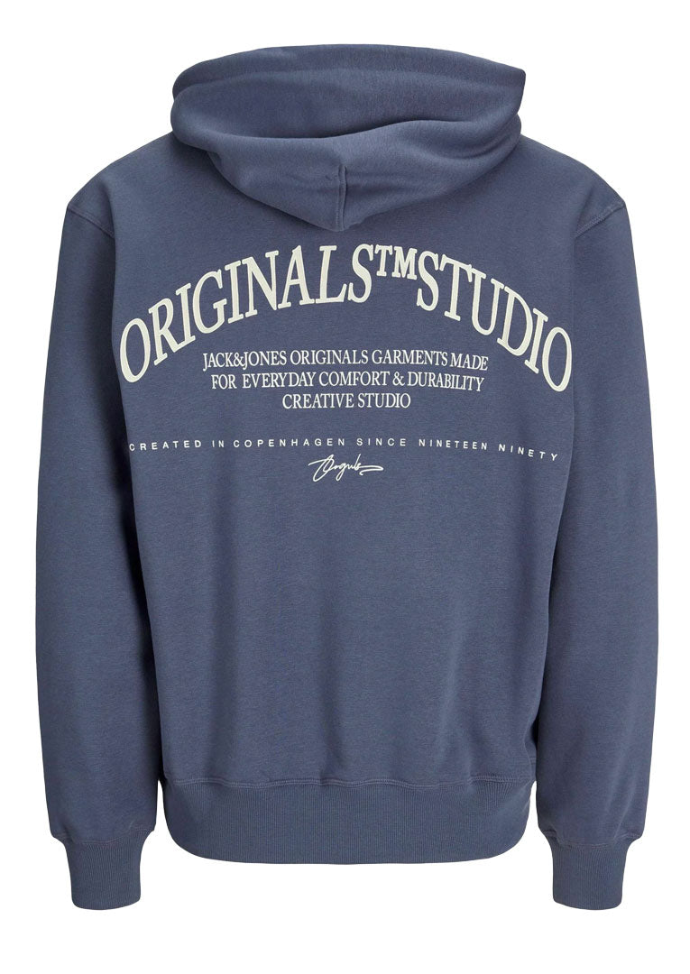 Jack & Jones - Frederiksberg Margate Hættetrøje - Nightshadow