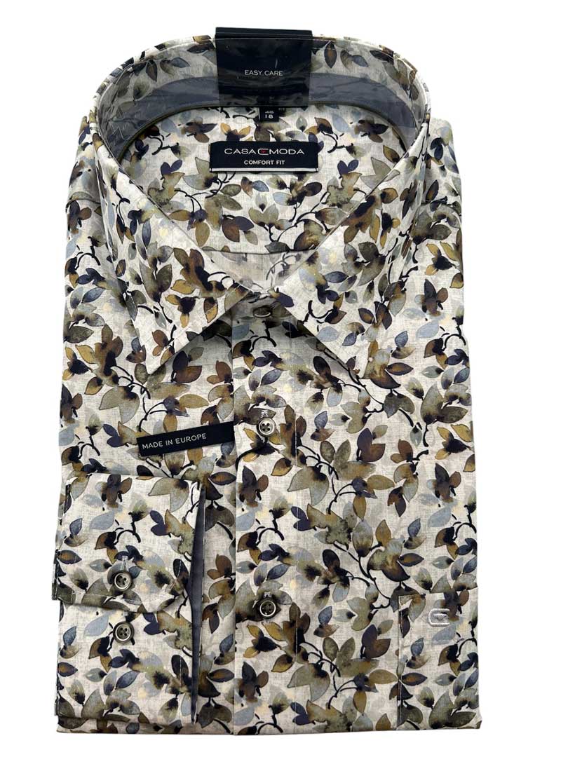 Casa Moda - Mikael Print Skjorte L/S