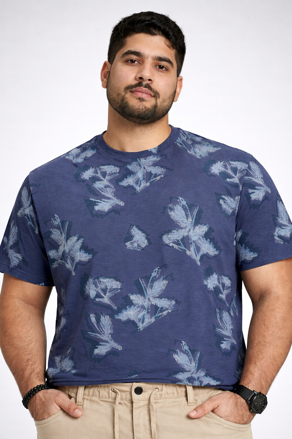 Jack & Jones - Montauk Aop - Odyssey Gray