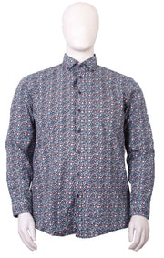 Casa Moda - Moderne Sommer Print Skjorte