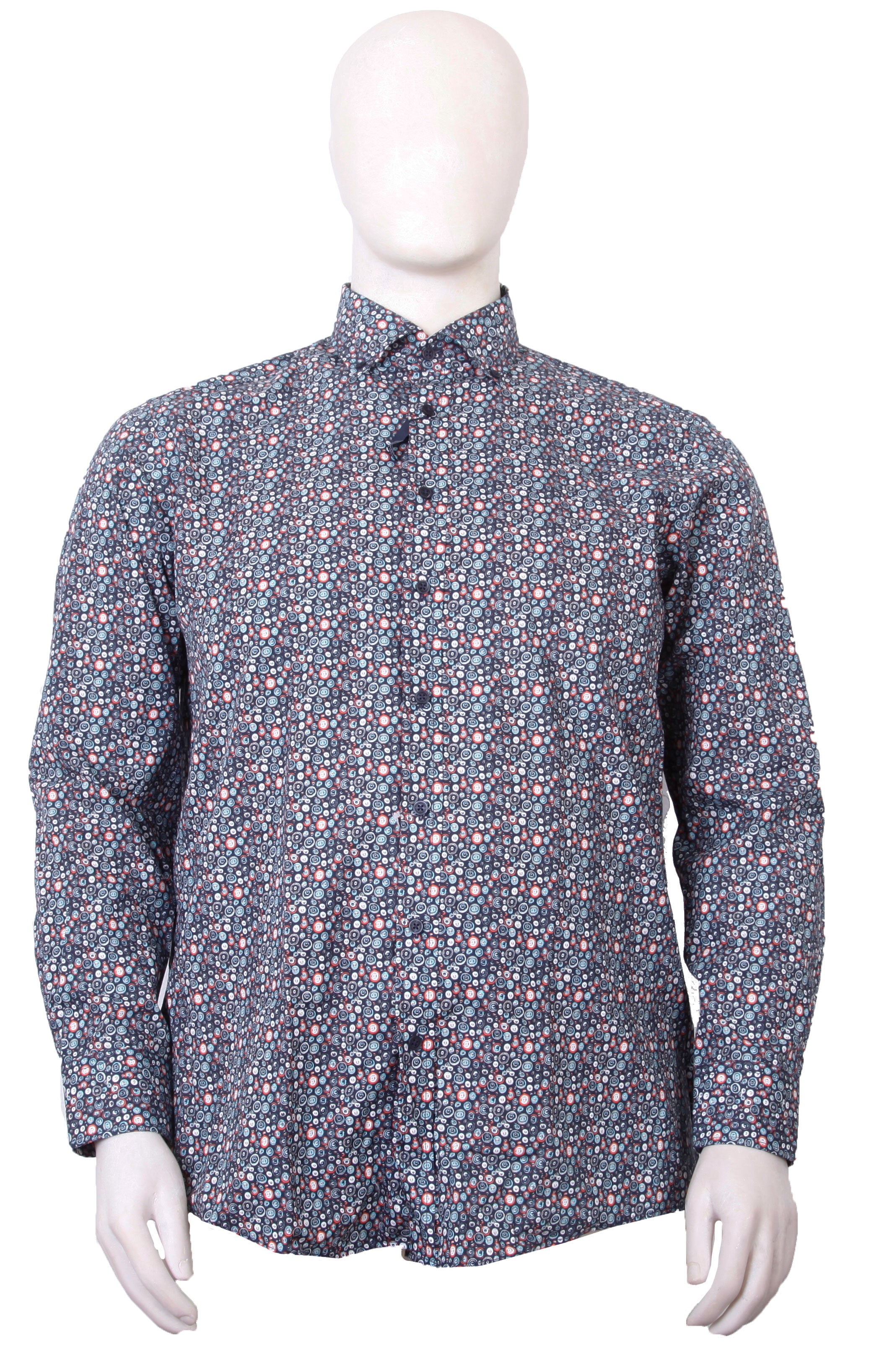 Casa Moda - Moderne Sommer Print Skjorte