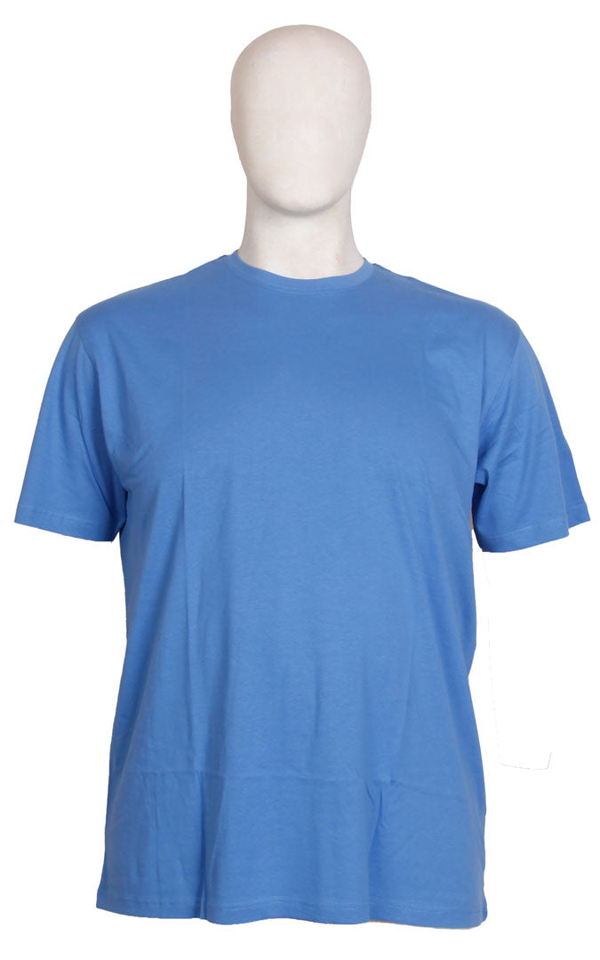 Espionage - Ensfarvet T-Shirt - Mid Blue Forår 2024