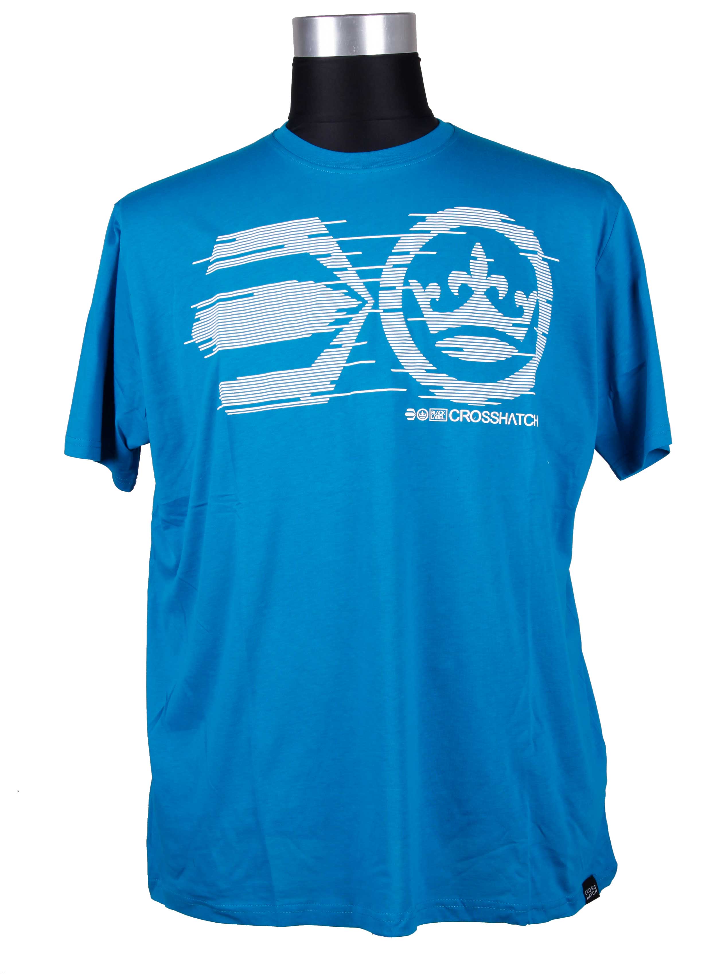 Crosshatch - Orlandas T-Shirt - Mykonos blå