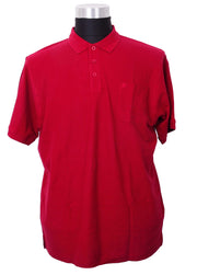 Espionage - Ensfarvet Bomulds Polo Rød