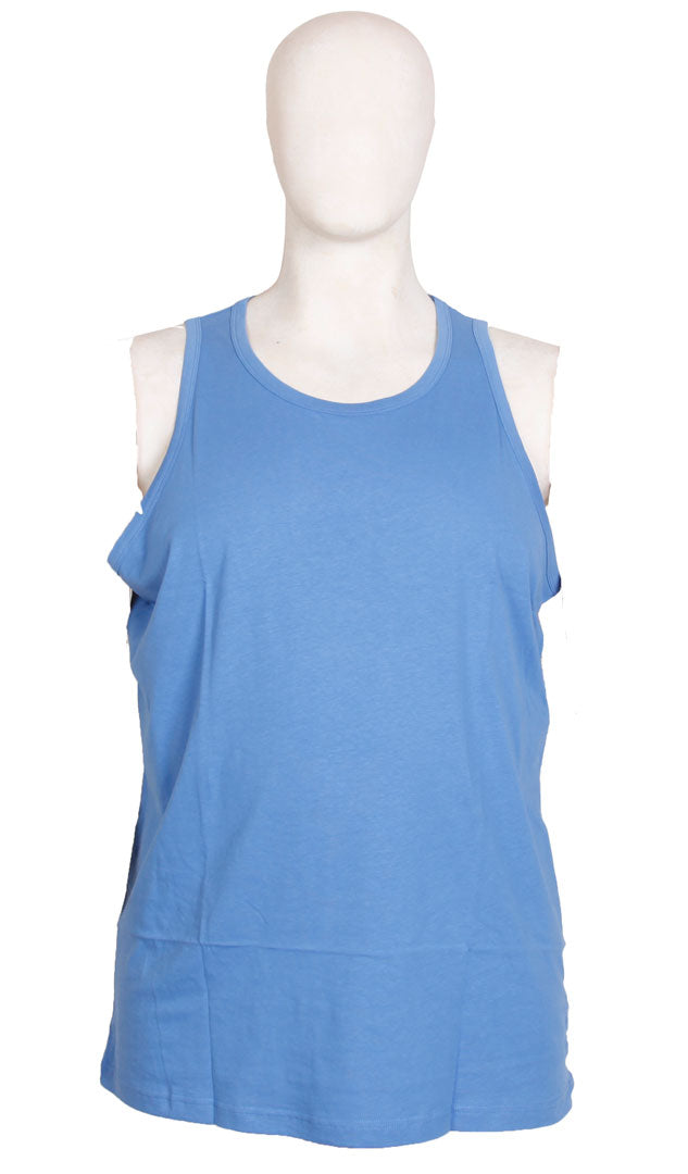 Espionage - Sports Singlet - Mid Blue