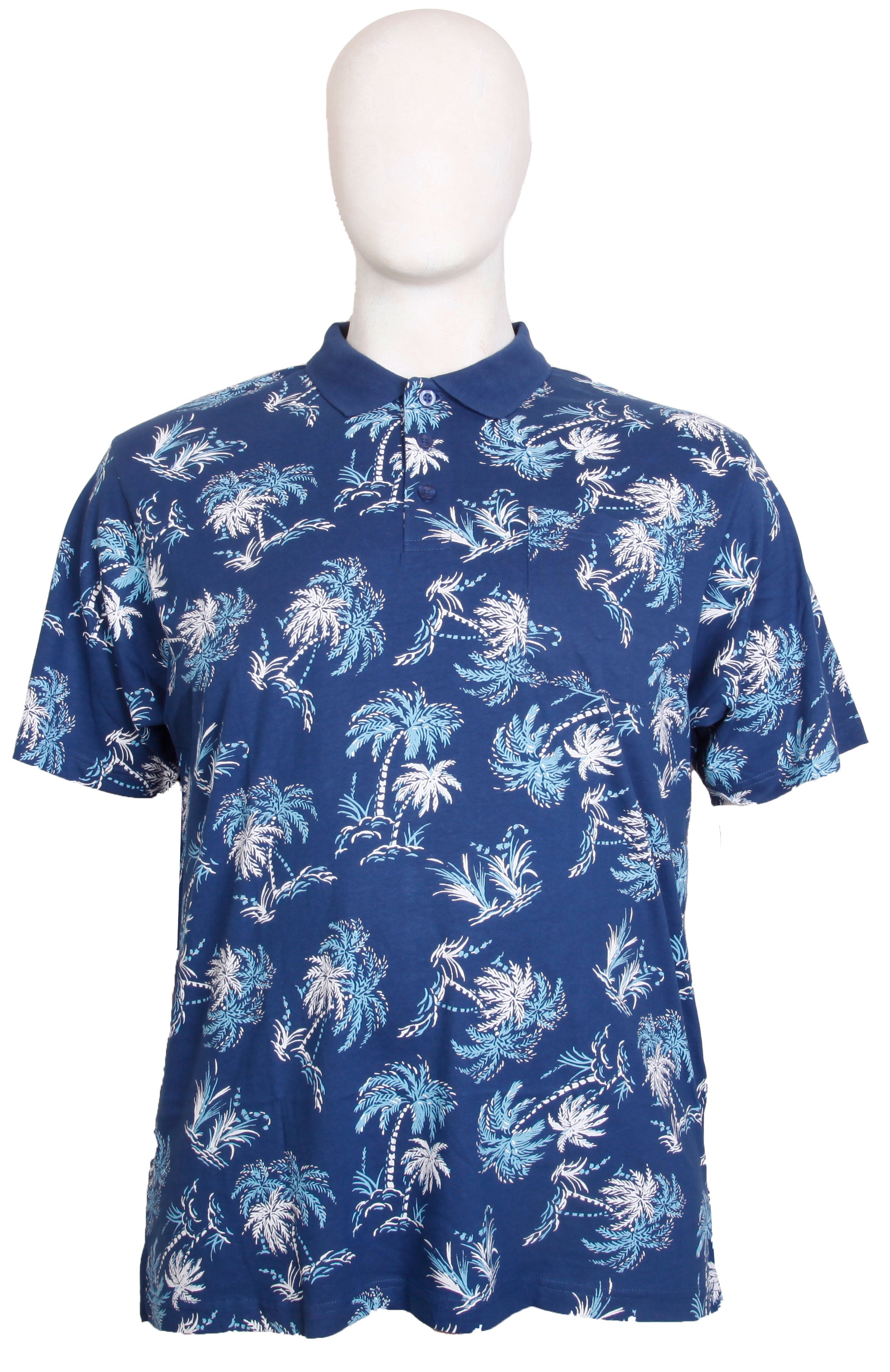 Espionage - Palme Print Polo