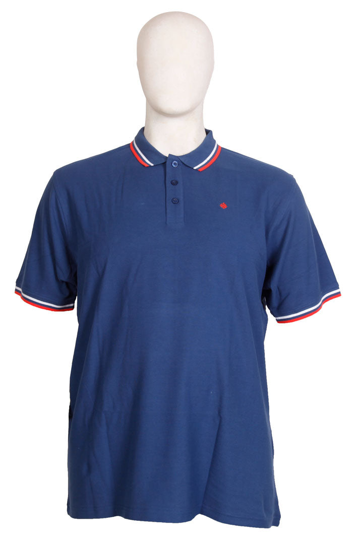 Espionage - Tipped Polo Denim