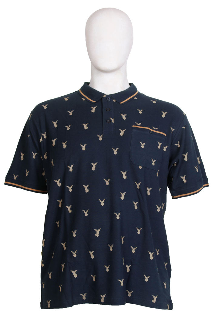 Espionage - A.O.P. Hjorte Print Polo