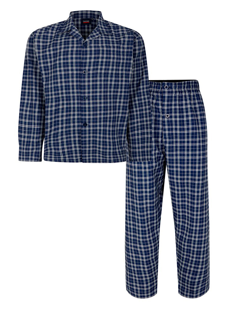 Espionage - Klassisk Ternet Pyjamas - Navy