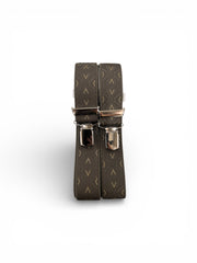 Scanbelt - London seler - Stjerne mønster - Olive