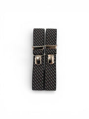 Scanbelt - London Seler Med Nistret Mønster - Sort