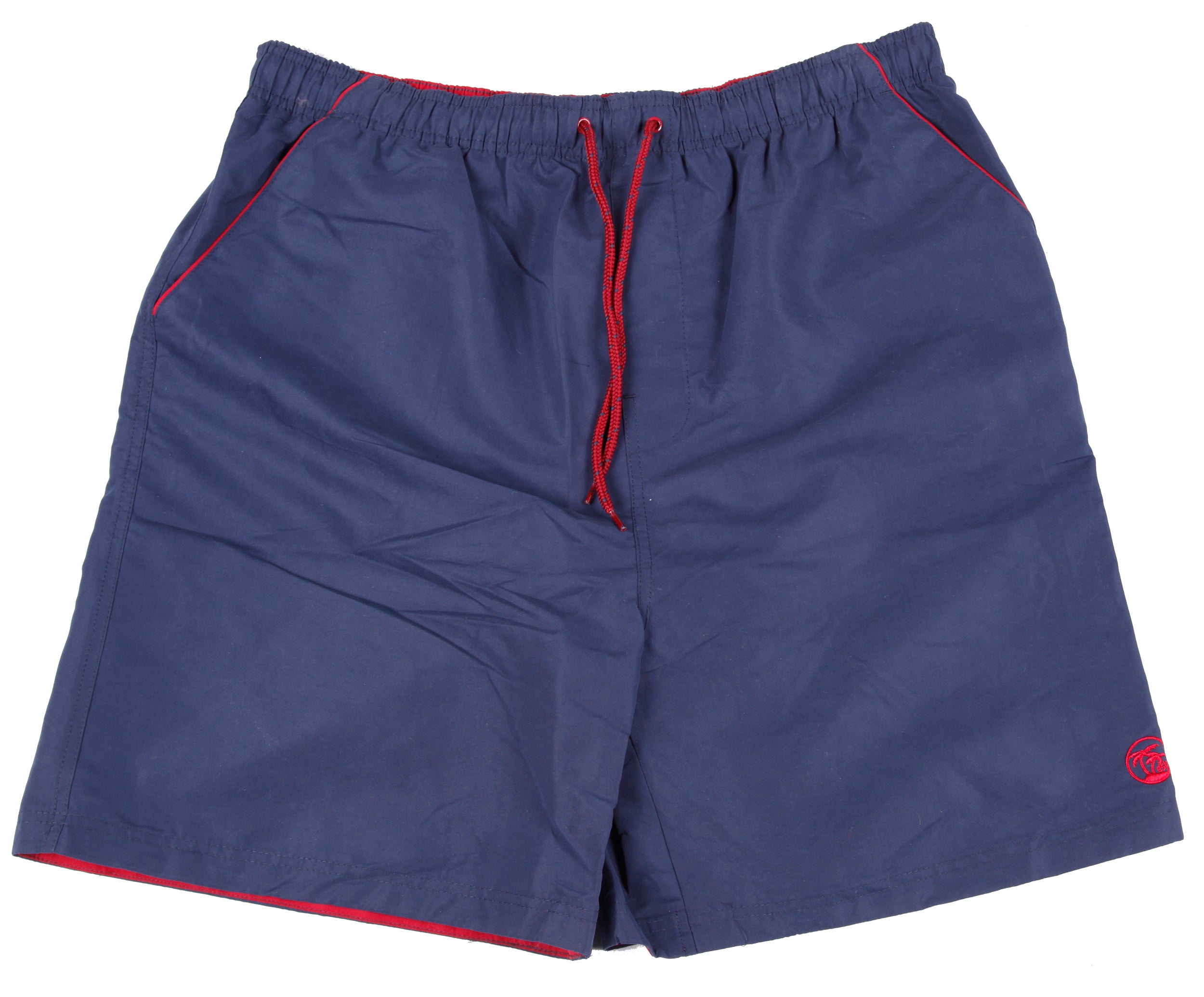 Espionage - Ensfarvede Badeshorts - Navy/Turkis
