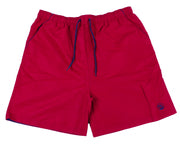 Espionage - Ensfarvede Badeshorts - Rød