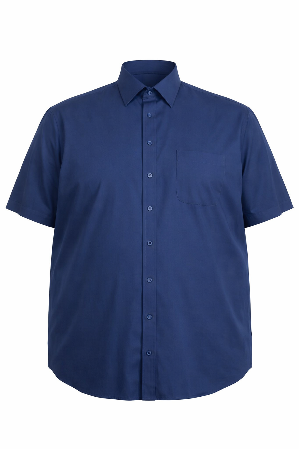 Espionage - Ensfarvet skjorter m. Slipse Krave - Navy