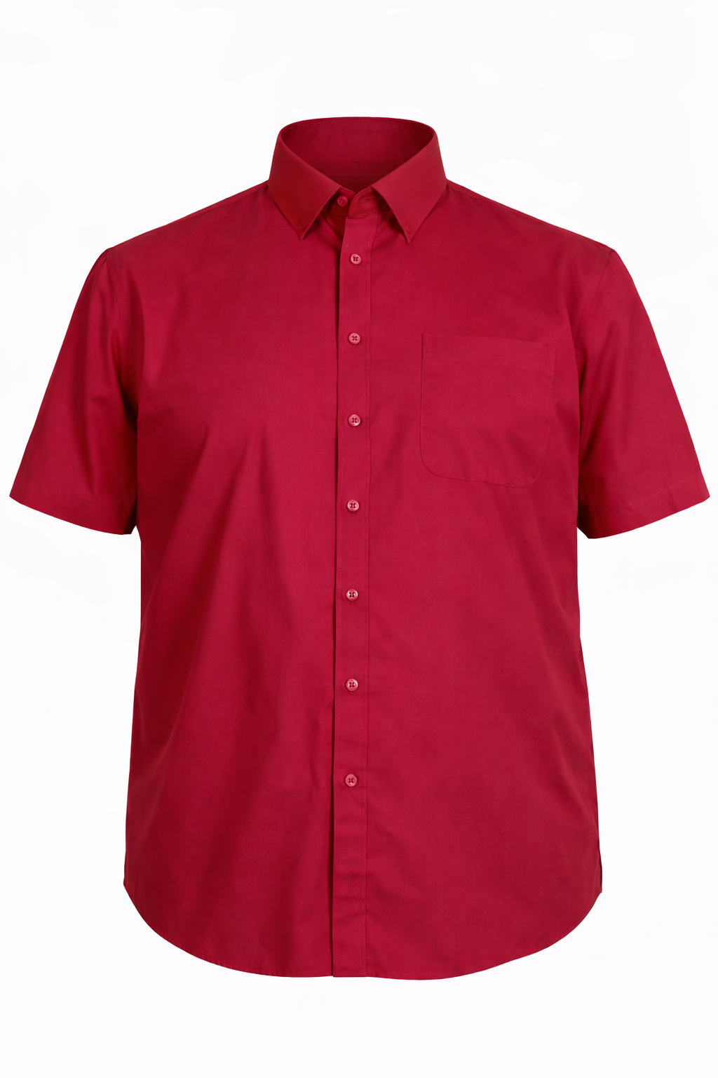 Espionage - Ensfarvet Skjorte m. Button Down - Wine