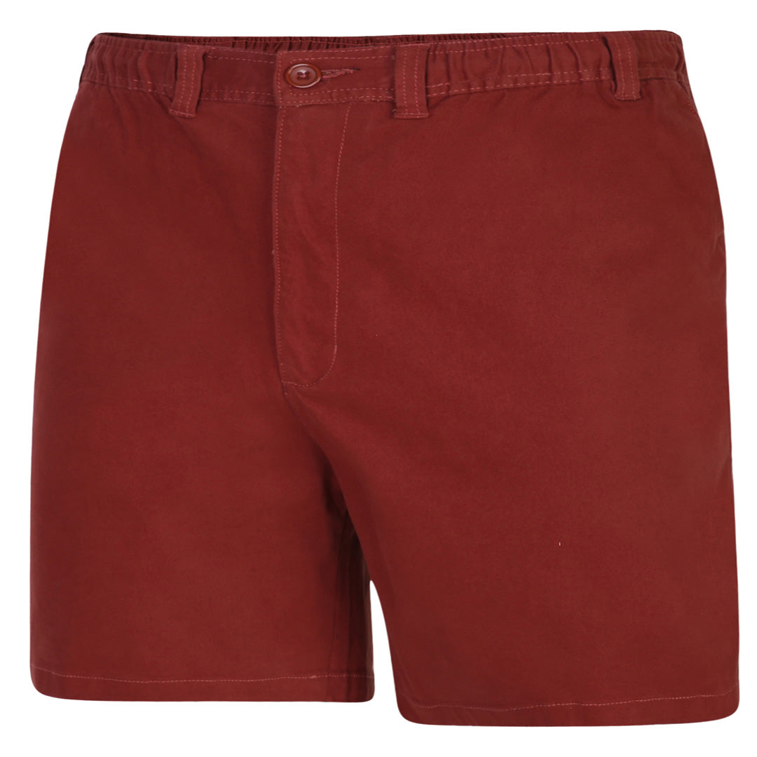 Espionage - Stretch Twill Shorts Brick Rød