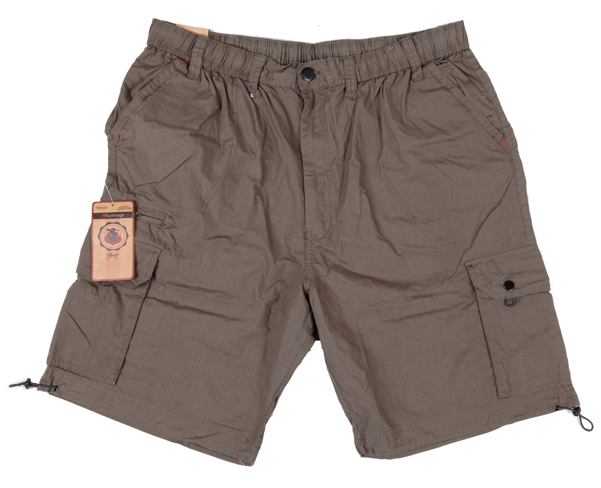 Espionage - Poplin Lomme Shorts Olive