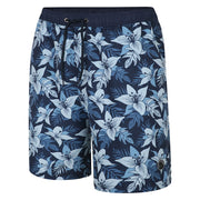 Espionage - Floral Tonal Print Beach Badeshorts
