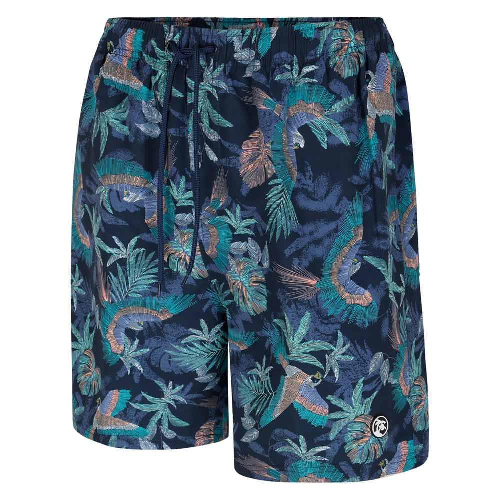 Espionage - Bird Print Badeshorts