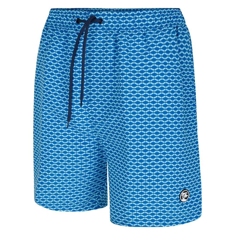 Espionage - Geometric Allover Print Badeshorts