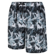 Espionage - Monocrome Print Cargo Bade Shorts