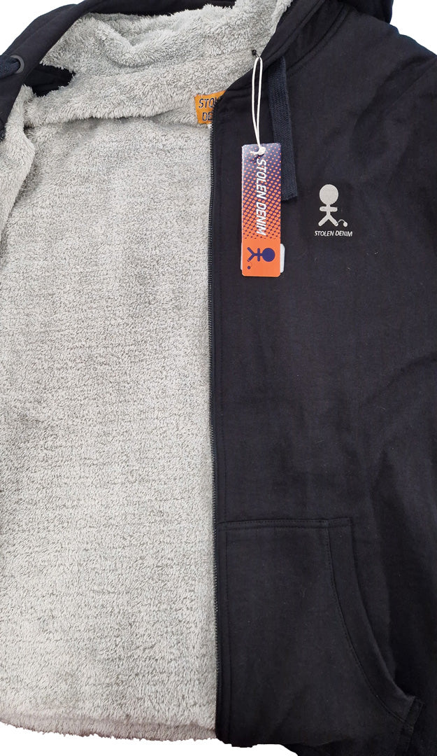 Stolen Denim - Sherpa Lined Hættetrøje