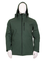 Espionage - Softshell Jakke Med Aftagelig Hætte Olive