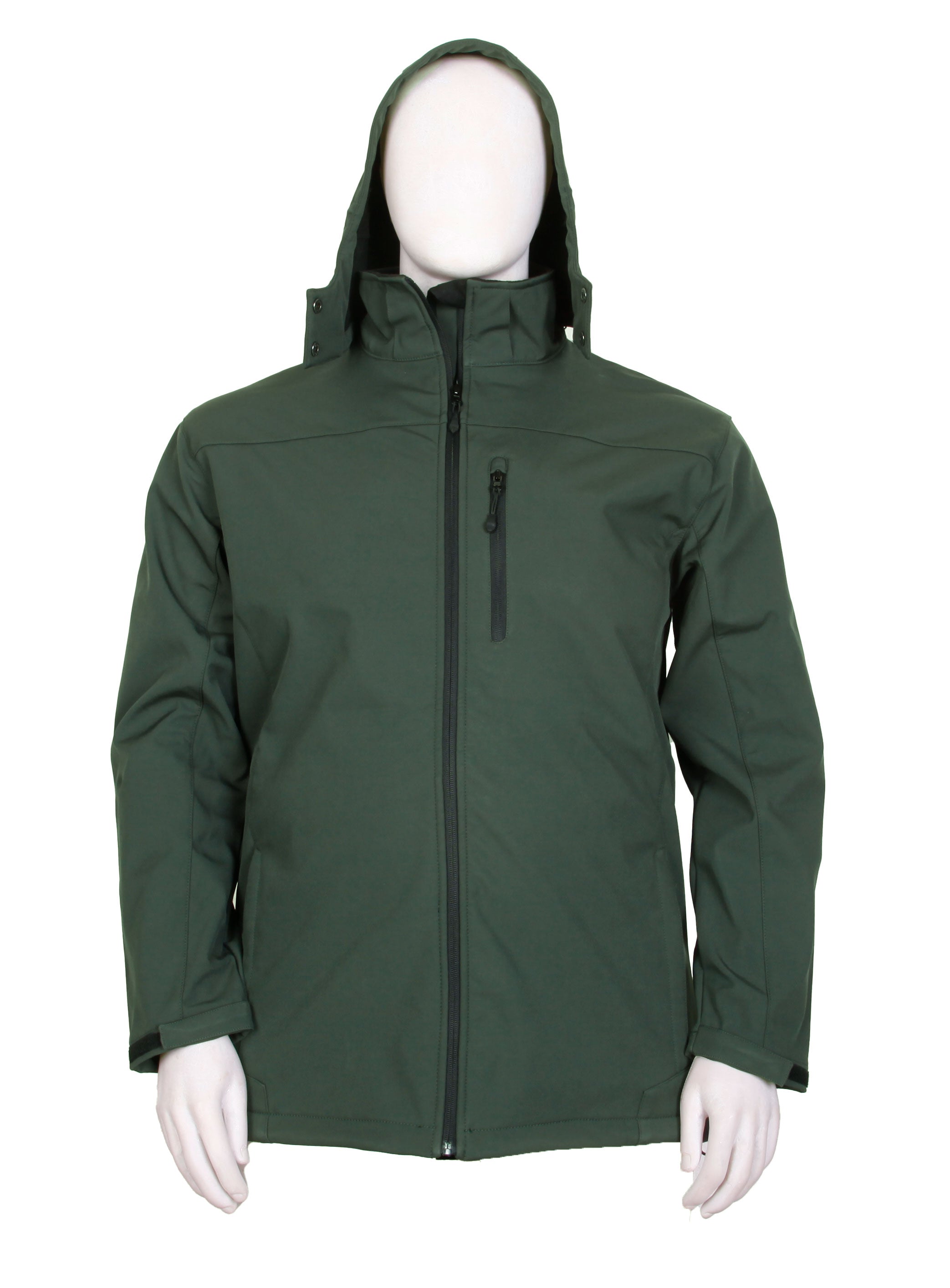 Espionage - Softshell Jakke Med Aftagelig Hætte Olive
