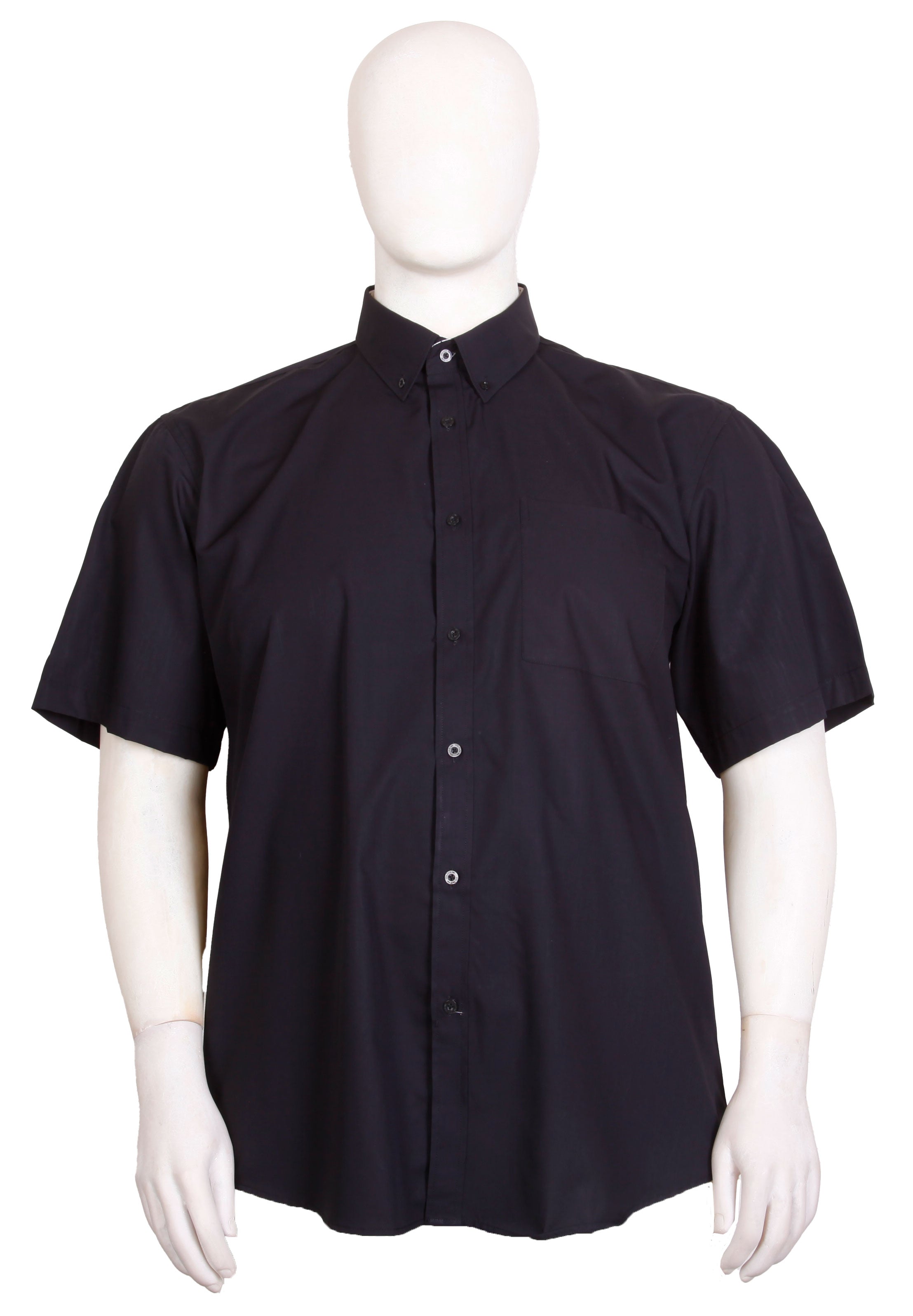 Stolen Denim - Bambus Skjorte korte ærmer - Sort