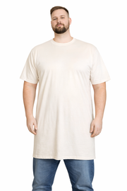 Stolen Denim - Pima Cotton Sand T-Shirt - Ekstra Lang