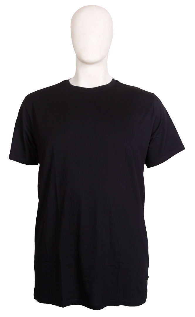 Stolen Denim - Ensfarvet Pima Cotton T-Shirt Sort