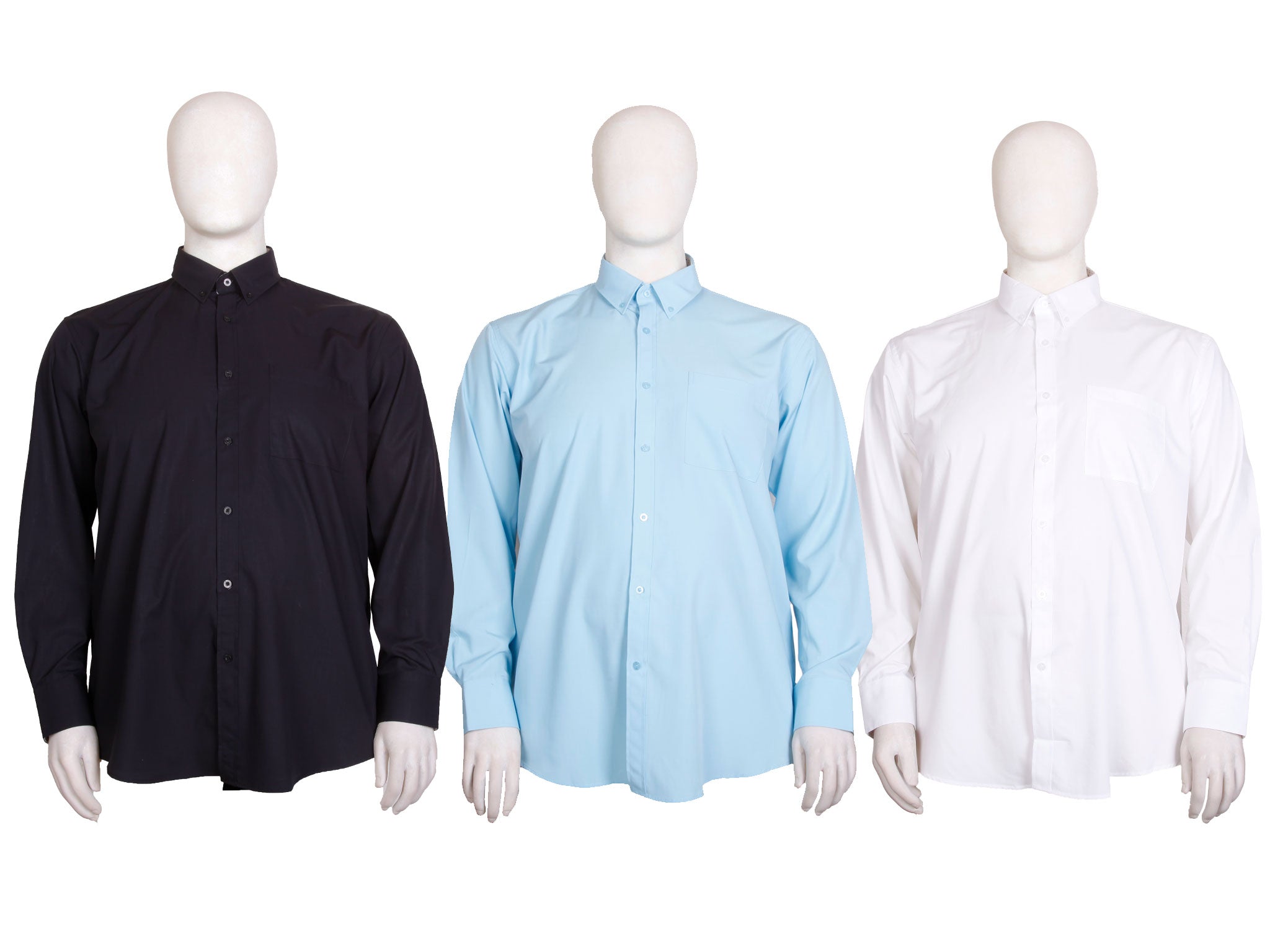 Stolen Denim - Bambus Skjorte Lange Ærmer - Turkis Blå