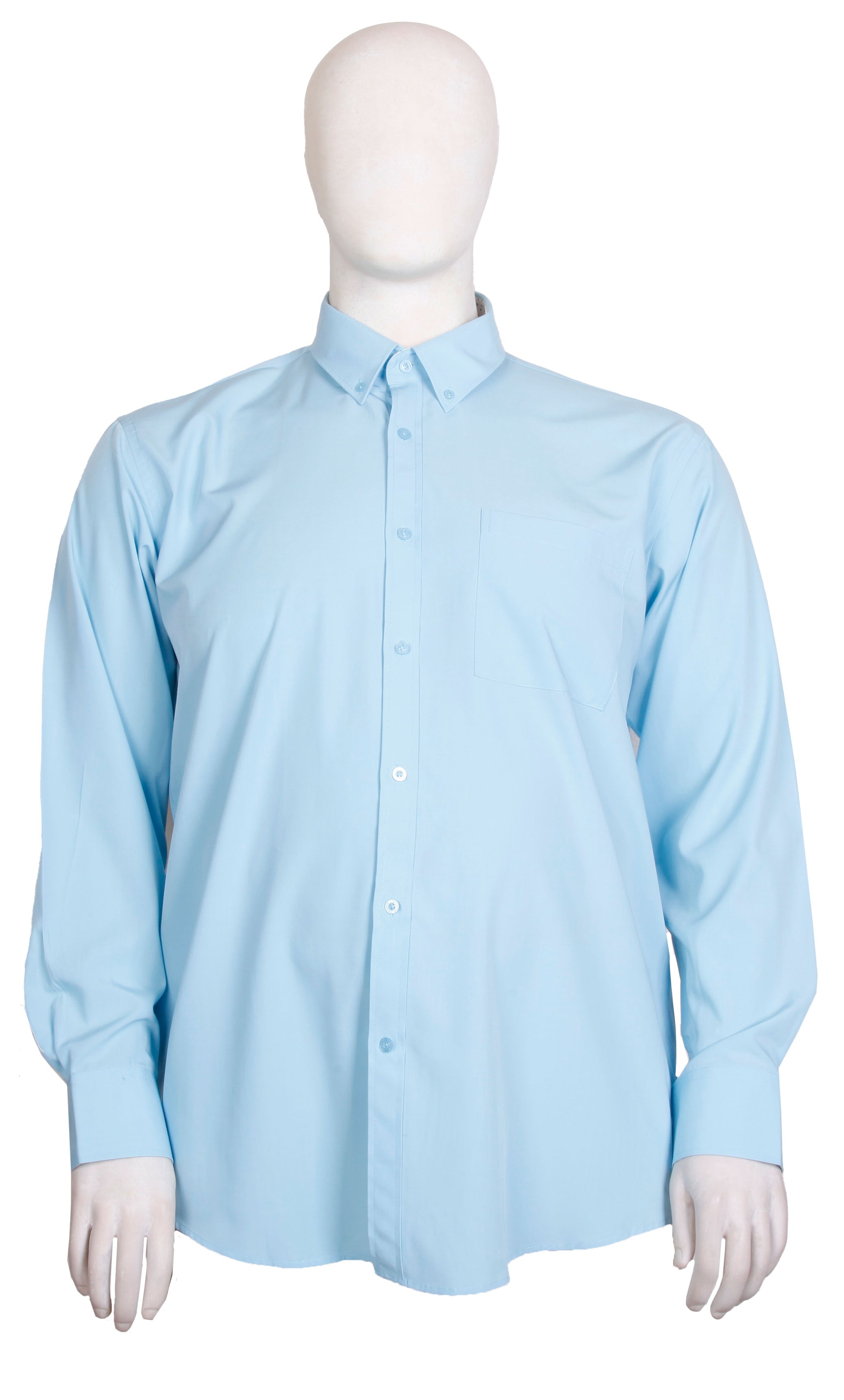 Stolen Denim - Bambus Skjorte Lange Ærmer - Turkis Blå