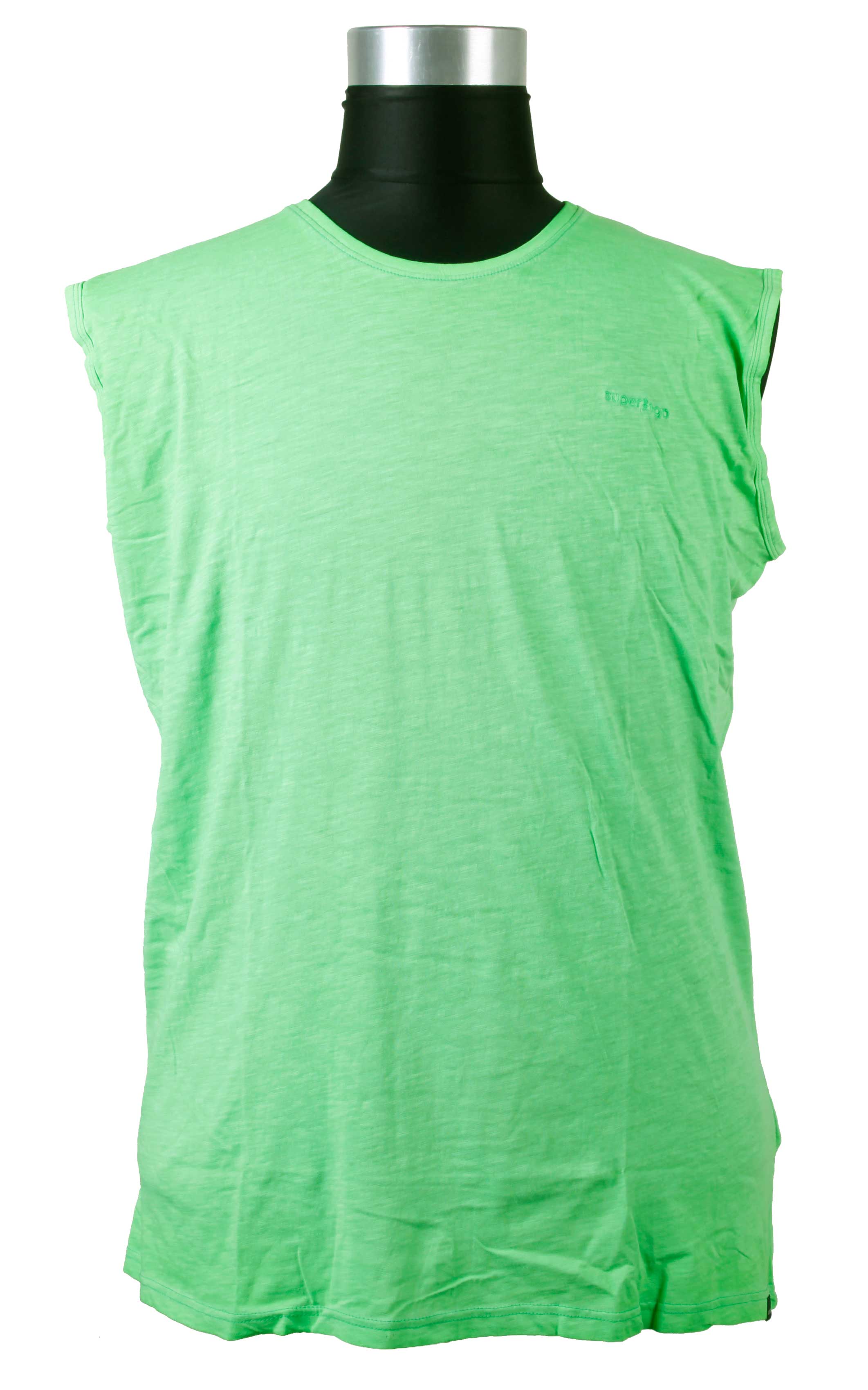 Super Ego - Neon Ærmeløs T-Shirt  - Grøn