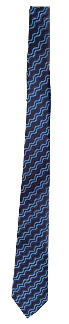 Kingston - Blå Swirl Slips