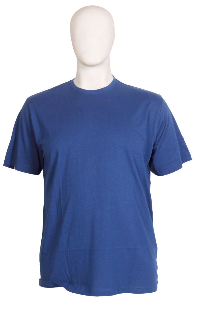 Espionage - Ensfarvet T-Shirt - Dark Blue Efterår