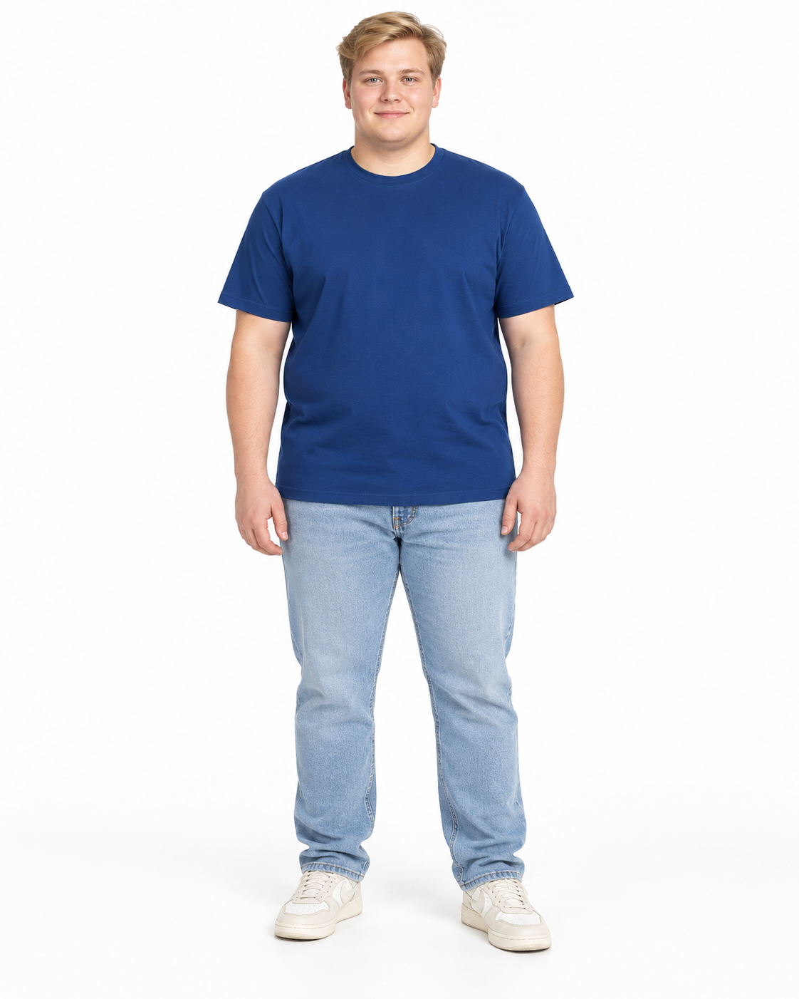 Espionage - Ensfarvet T-Shirt - Dark Blue