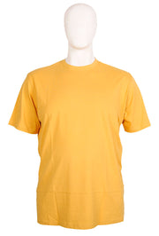 Espionage - Ensfarvet T-Shirt - Mustard