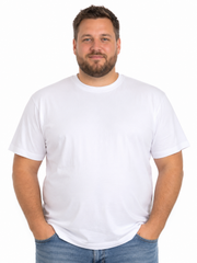 Espionage - Ensfarvet T-Shirt - Hvid