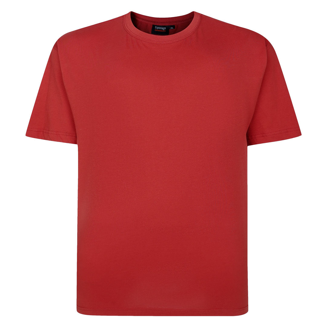 Espionage - Ensfarvet T-Shirt - Burnt Orange