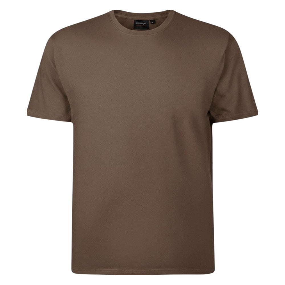 Espionage - Ensfarvet T-Shirt - Coffee
