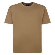Espionage - Ensfarvet T-Shirt - Dark Sand