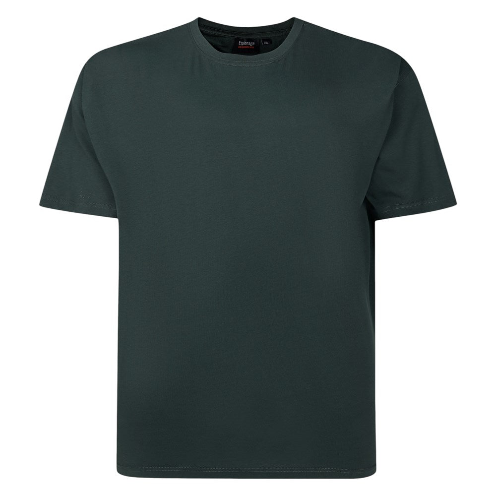 Espionage - Ensfarvet T-Shirt - Pine Green