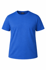 Espionage - Ensfarvet T-Shirt Forår - Royal