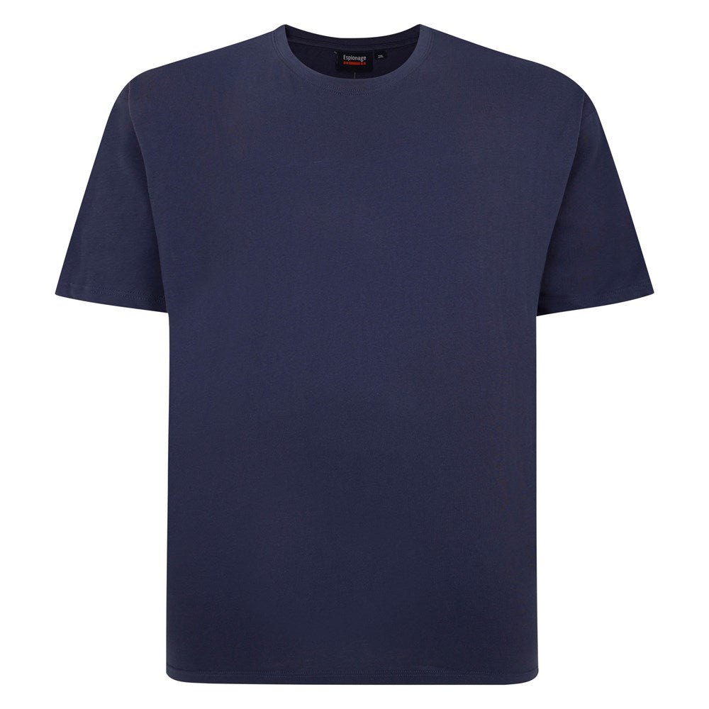 Espionage - Ensfarvet T-Shirt - Slate Grå